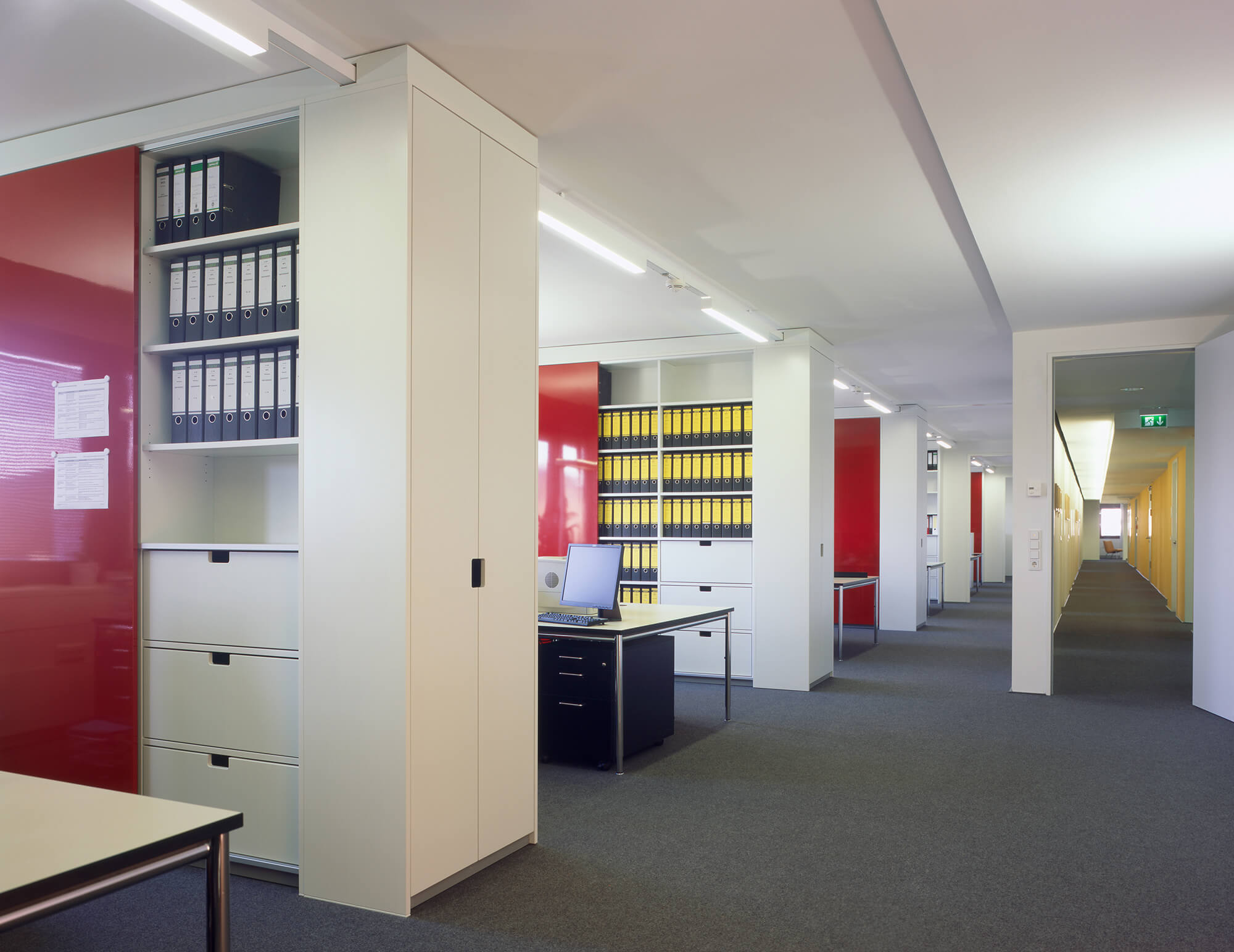 Modernisierung Bürogebäude Böblingen, Arbeitsbereiche