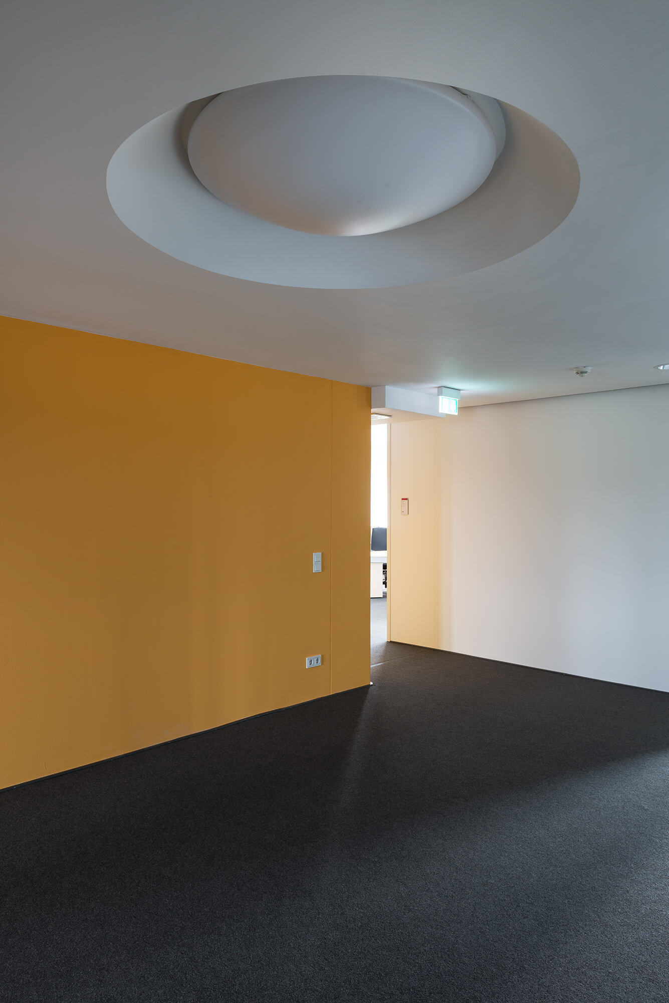 Modernisierung Bürogebäude Böblingen, Flurerweiterung
